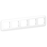 Рамка 5-м СП FLITE РУ-5-А-ФлБ бел. IEK FI-M52-31-20-K01