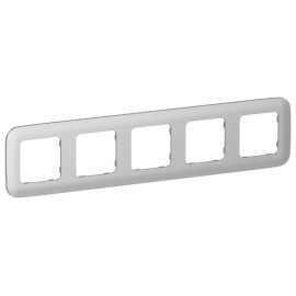 Рамка 5-м СП FLITE РУ-5-А-ФлА алюм. IEK FI-M52-31-20-K47