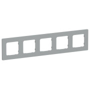 Рамка 5-м СП FLITE РУ-5-К-ФлС сер. IEK FI-M52-32-20-K03