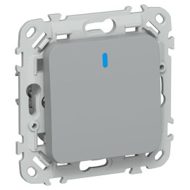 Выключатель проходной 1-кл. СП FLITE ВС61-1-1-ФлС 10А с индикацией механизм сер. IEK FI-V12-1-10-1-K03