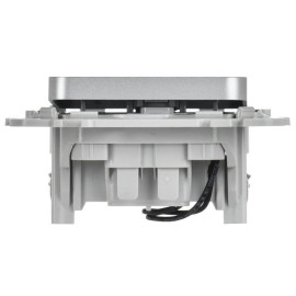 Выключатель проходной 1-кл. СП FLITE ВС61-1-1-ФлА 10А с индикацией механизм алюм. IEK FI-V12-1-10-1-K47