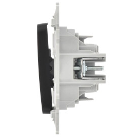 Выключатель 2-кл. СП FLITE ВС12-1-0-ФлЧ 10А механизм черн. IEK FI-V20-0-10-1-K02