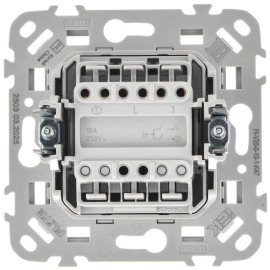 Выключатель 2-кл. СП FLITE ВС12-1-0-ФлА 10А механизм алюм. IEK FI-V20-0-10-1-K47