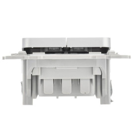 Выключатель 2-кл. СП FLITE ВС12-1-0-ФлА 10А механизм алюм. IEK FI-V20-0-10-1-K47