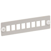 Панель для 8-ми оптических адаптеров (SC или LC-Duplex в 19дюйм кросс) ITK FOBX-P8-SC