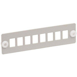 Панель для 8-ми оптических адаптеров (SC или LC-Duplex в 19дюйм кросс) ITK FOBX-P8-SC