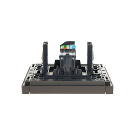 Розетка компьютерная RJ45 кат.5E FORTE&PIANO FP332 сер. IEK FP-K10-1-K03