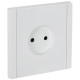 Розетка СП FORTE&PIANO FP218 10А без заземл. без защ. шторок винт. крепл. бел. IEK FP-R10-10-K01