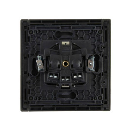 Розетка СП FORTE&PIANO FP316 16А с заземл. без защ. шторок винт. крепл. сер. IEK FP-R11-16-K03