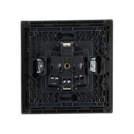 Розетка СП FORTE&PIANO FP315 16А с заземл. защ. шторки винт. крепл. сер. IEK FP-R14-16-K03