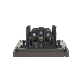 Розетка СП FORTE&PIANO FP315 16А с заземл. защ. шторки винт. крепл. сер. IEK FP-R14-16-K03