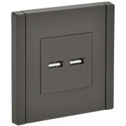 Розетка USB A+A 3.1А FORTE&PIANO FP349 сер. IEK FP-U21-D31-K03