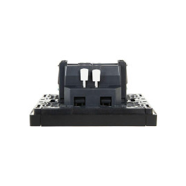 Выключатель 1-кл. СП FORTE&PIANO 10А FP101 черн. IEK FP-V10-0-10-1-K02