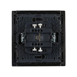 Выключатель 1-кл. СП FORTE&PIANO 10А FP102 с индикацией черн. IEK FP-V10-1-10-1-K02