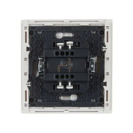 Выключатель проходной 1-кл. СП FORTE&PIANO 10А FP203 бел. IEK FP-V12-0-10-1-K01