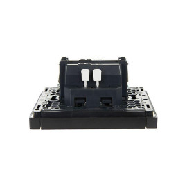 Выключатель проходной 1-кл. СП FORTE&PIANO 10А FP103 черн. IEK FP-V12-0-10-1-K02