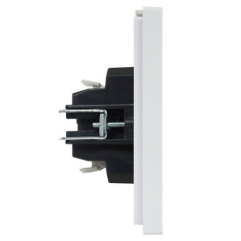 Выключатель проходной 1-кл. СП FORTE&PIANO 10А FP204 с индикацией бел. IEK FP-V12-1-10-1-K01