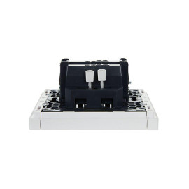 Выключатель проходной 1-кл. СП FORTE&PIANO 10А FP204 с индикацией бел. IEK FP-V12-1-10-1-K01