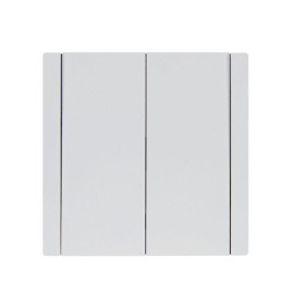 Выключатель 2-кл. СП FORTE&PIANO 10А FP205 бел. IEK FP-V20-0-10-1-K01