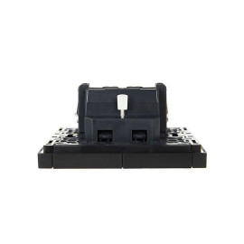 Выключатель 2-кл. СП FORTE&PIANO 10А FP105 черн. IEK FP-V20-0-10-1-K02