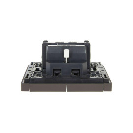 Выключатель 2-кл. СП FORTE&PIANO 10А FP305 сер. IEK FP-V20-0-10-1-K03