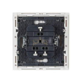 Выключатель 2-кл. СП FORTE&PIANO 10А FP206 с индикацией бел. IEK FP-V20-1-10-1-K01