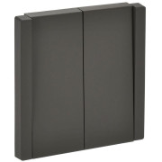 Выключатель проходной 2-кл. СП FORTE&PIANO 10А FP307 сер. IEK FP-V22-0-10-1-K03