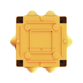 Коробка ответвительная FS 100х100х50мм IP55 4п 450В 6А 4кв.мм с кабельными вводами и клеммниками пластик. DKC FSB11404
