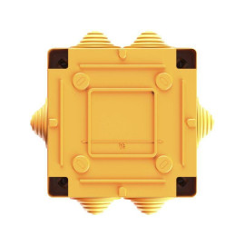 Коробка ответвительная FS 100х100х50мм IP55 5п 450В 10А 6кв.мм с кабельными вводами и клеммниками пластик. DKC FSB11506