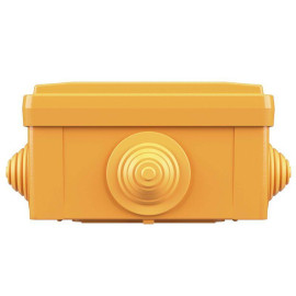 Коробка ответвительная FS 100х100х50мм IP56 6п 450В 6А 4кв.мм с кабельными вводами и клеммниками пластик. DKC FSB11604