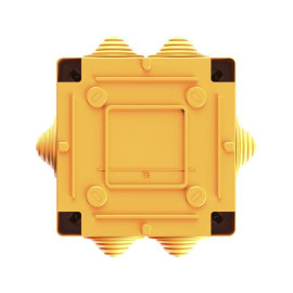 Коробка ответвительная FS 100х100х50мм IP56 6п 450В 6А 4кв.мм с кабельными вводами и клеммниками пластик. DKC FSB11604