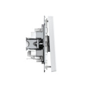 Выключатель 1-кл. ArtGallery 10AX быстрозажим. клем. механизм бел. SE GAL000111S