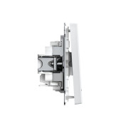 Выключатель 1-кл. ArtGallery 10AX с подсветкой быстрозажим. клем. механизм бел. SE GAL000113S