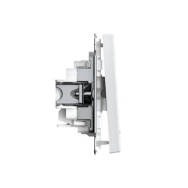 Выключатель 1-кл. ArtGallery 10AX с подсветкой быстрозажим. клем. механизм бел. SE GAL000113S