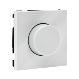 Светорегулятор поворотно-нажимной (диммер) ArtGallery LED RC 400Вт механизм бел. SE GAL000123