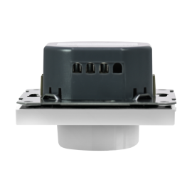 Светорегулятор поворотно-нажимной (диммер) ArtGallery LED RC 400Вт механизм бел. SE GAL000123