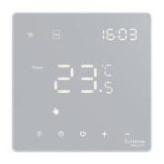Термостат программируемый ArtGallery 16А с Wi-Fi для электрич. теплого пола моноблочный бел. SE GAL000138