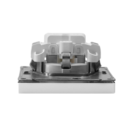 Розетка ArtGallery 16А с заземл. защ. шторки механизм бел. SE GAL000145