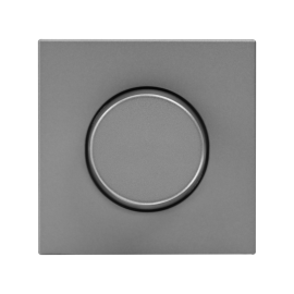 Светорегулятор поворотно-нажимной (диммер) ArtGallery LED RC 400Вт механизм алюм. SE GAL000323