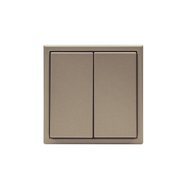 Переключатель 2-кл. ArtGallery (сх. 6/2) 10AX механизм шампань SE GAL000565