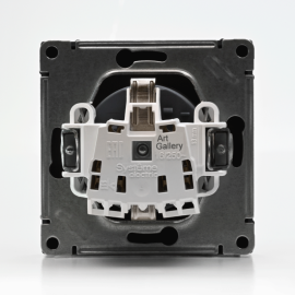 Розетка ArtGallery 16А с заземл. быстрозажим. клем. механизм грифель SE GAL000743S