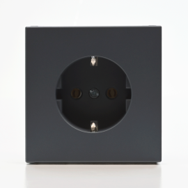 Розетка ArtGallery 16А с заземл. быстрозажим. клем. механизм грифель SE GAL000743S