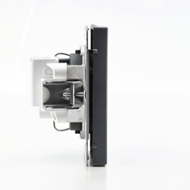 Розетка ArtGallery 16А с заземл. механизм грифель SE GAL000743