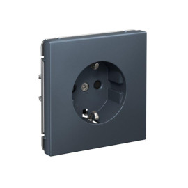 Розетка ArtGallery 16А с заземл. со шторками быстрозажим. клем. механизм грифель SE GAL000745S
