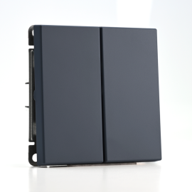 Выключатель 2-кл. ArtGallery (сх. 5) 10AX механизм грифель SE GAL000751