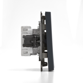 Выключатель 2-кл. ArtGallery (сх. 5) 10AX механизм грифель SE GAL000751