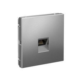 Розетка компьютерная ArtGallery RJ45 кат.5E механизм сталь SE GAL000983