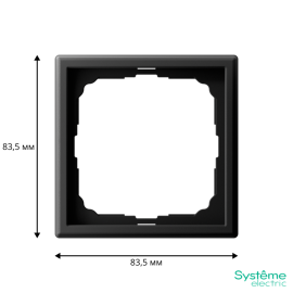 Рамка 1-м ArtGallery карбон SE GAL001001