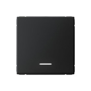 Выключатель 1-кл. ArtGallery 10AX с подсветкой быстрозажим. клем. механизм карбон SE GAL001013S