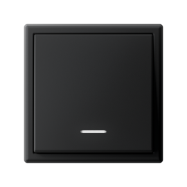 Выключатель 1-кл. ArtGallery (сх. 1а) 10AX с подсветкой механизм карбон SE GAL001013